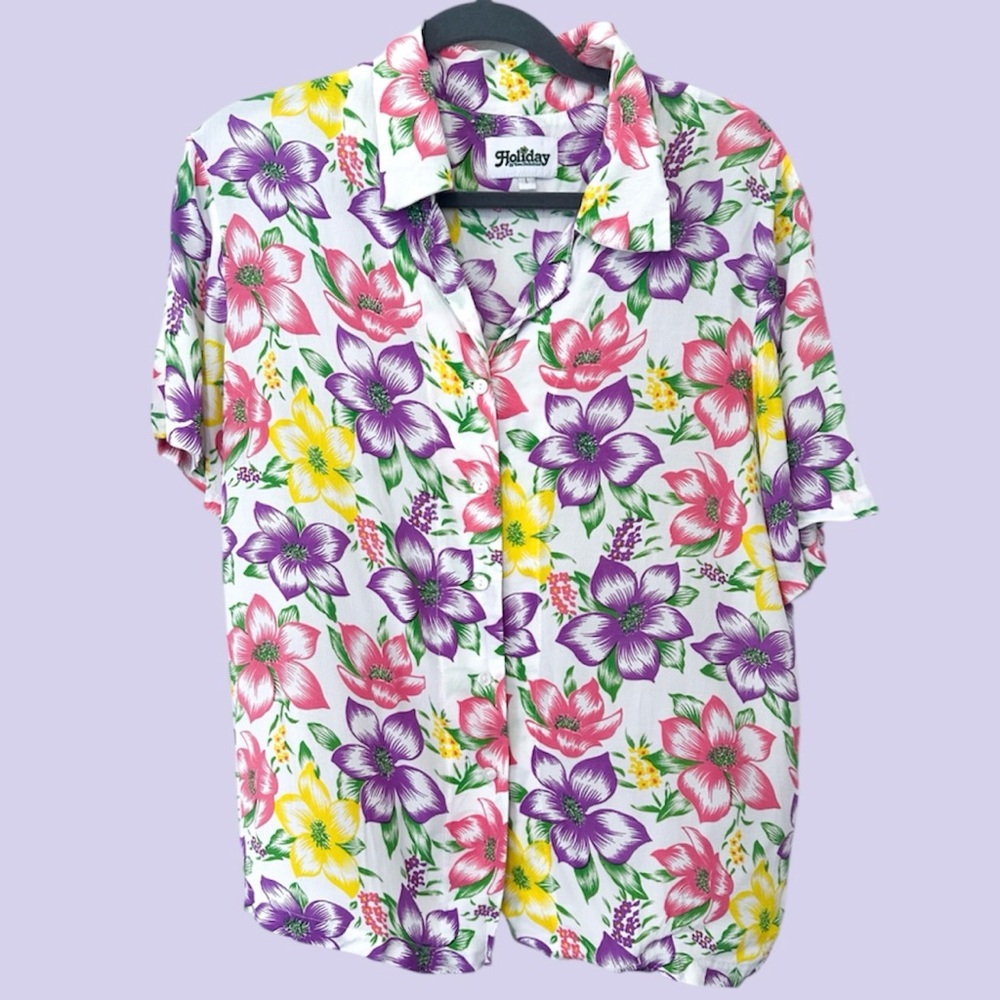 Holiday the label Hawaiian shirt